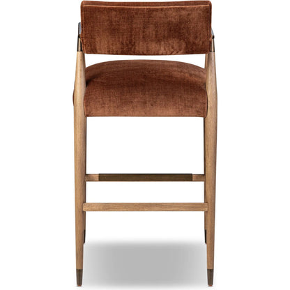 Waldon Bar Stool by Four Hands. Made from unique in a modern style.