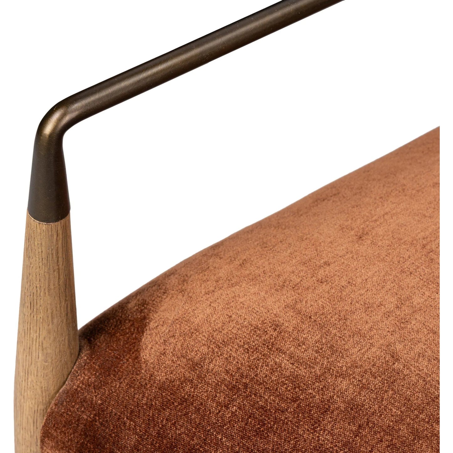 080 SI-2535455 | Closeup | Waldon Counter Stool by Four Hands. Made from unique in a modern style.