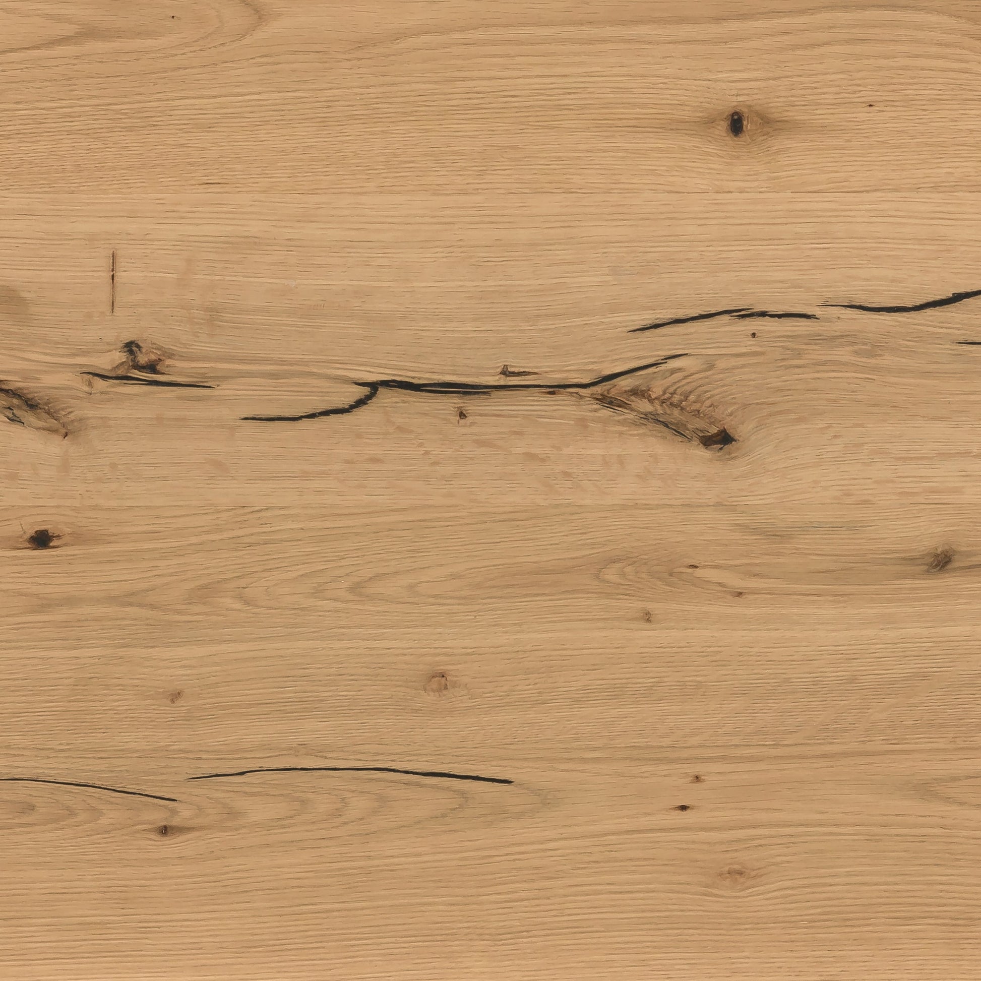 Eaton 9 Drawer Dresser by Four Hands in amber oak resin. Made from thick oak veneer, iron in a rustic style.