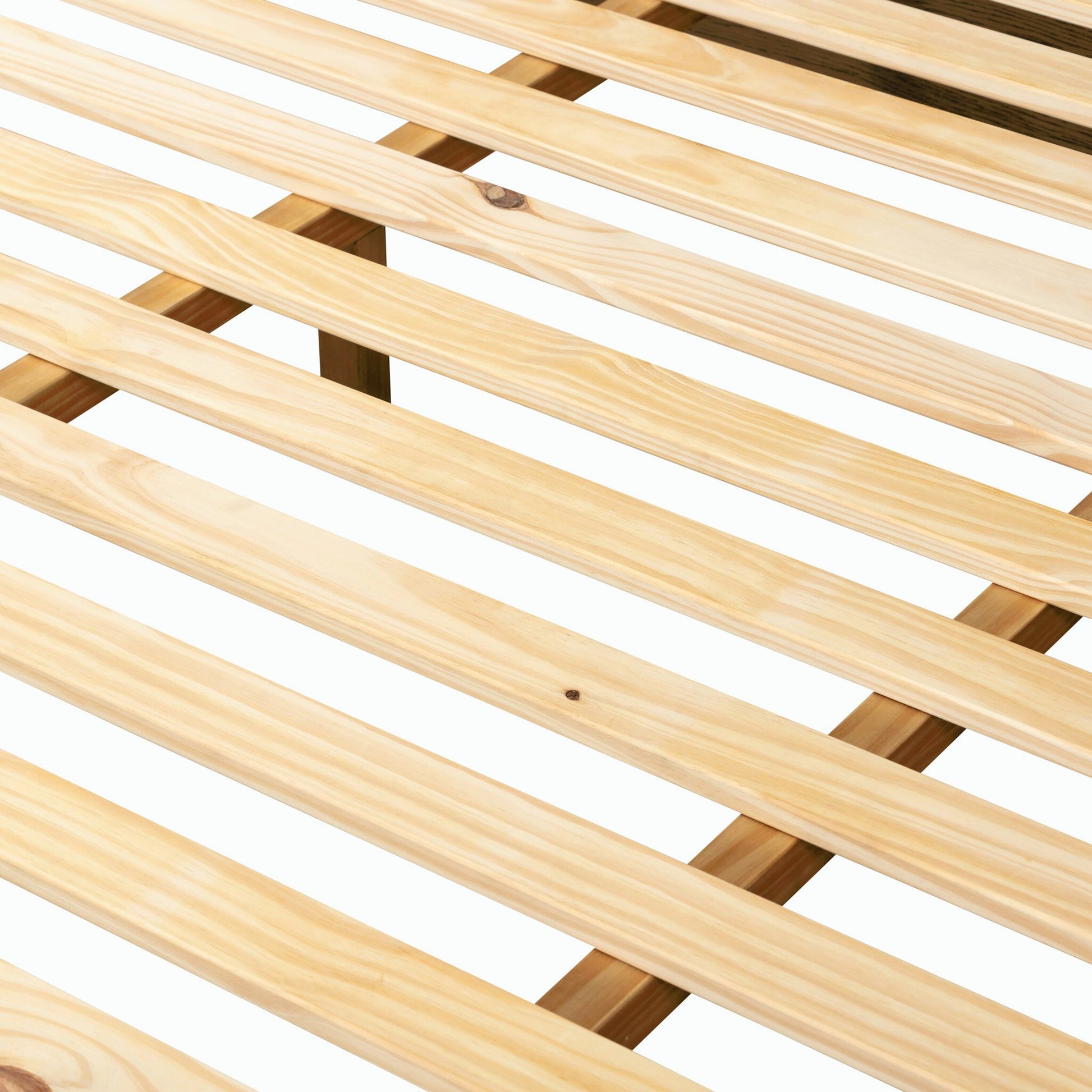 Eaton Bed by Four Hands in amber oak resin. Made from thick oak veneer, iron in a rustic style.