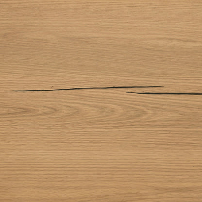 Eaton Nightstand by Four Hands. Made from thick oak veneer, iron in a rustic style.