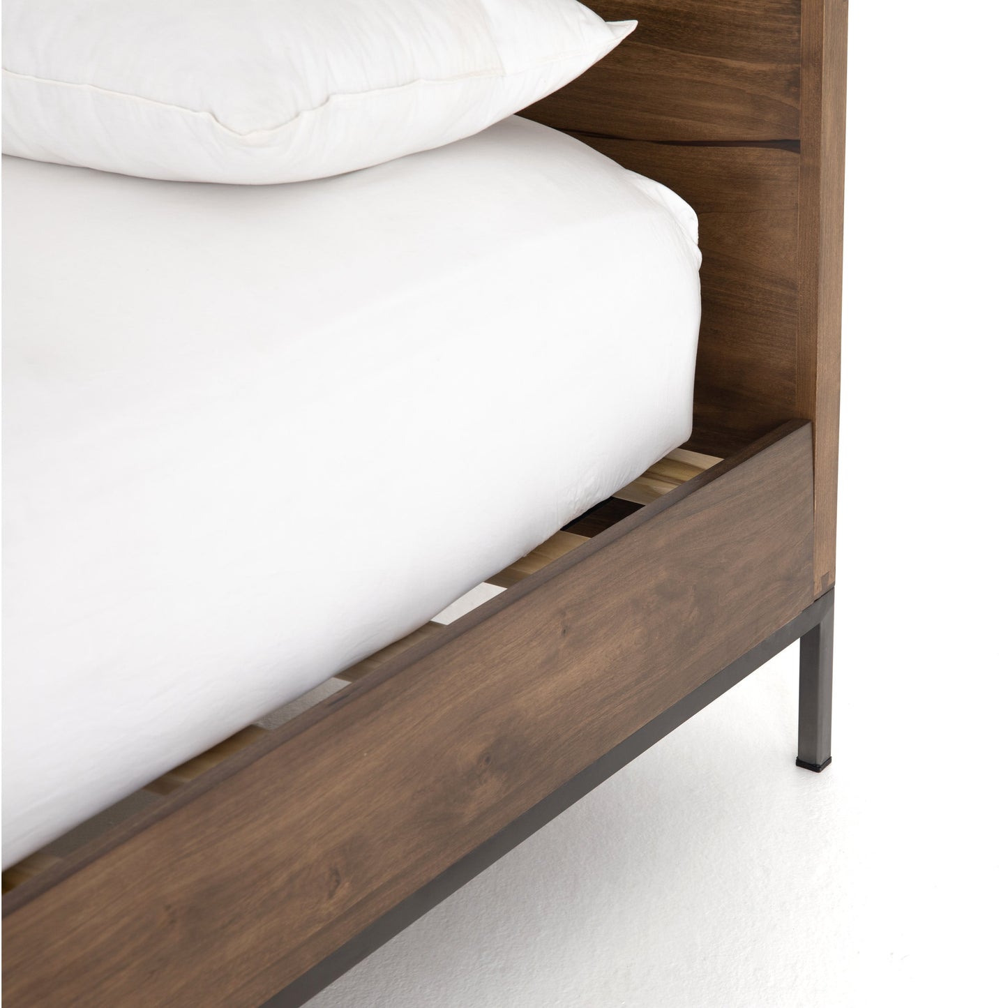 034 SI-1717021 | Additional Silo | Trey Bed by Four Hands. Made from solid poplar in a rustic style.
