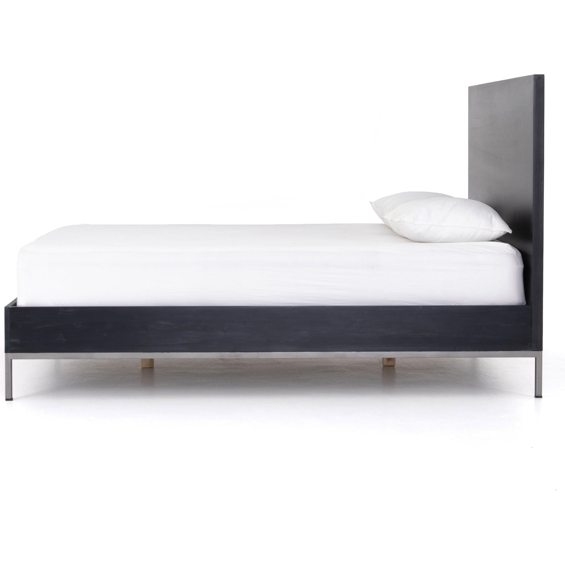 Trey Bed by Four Hands. Made from solid poplar in a rustic style.