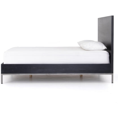 Trey Bed by Four Hands. Made from solid poplar in a rustic style.