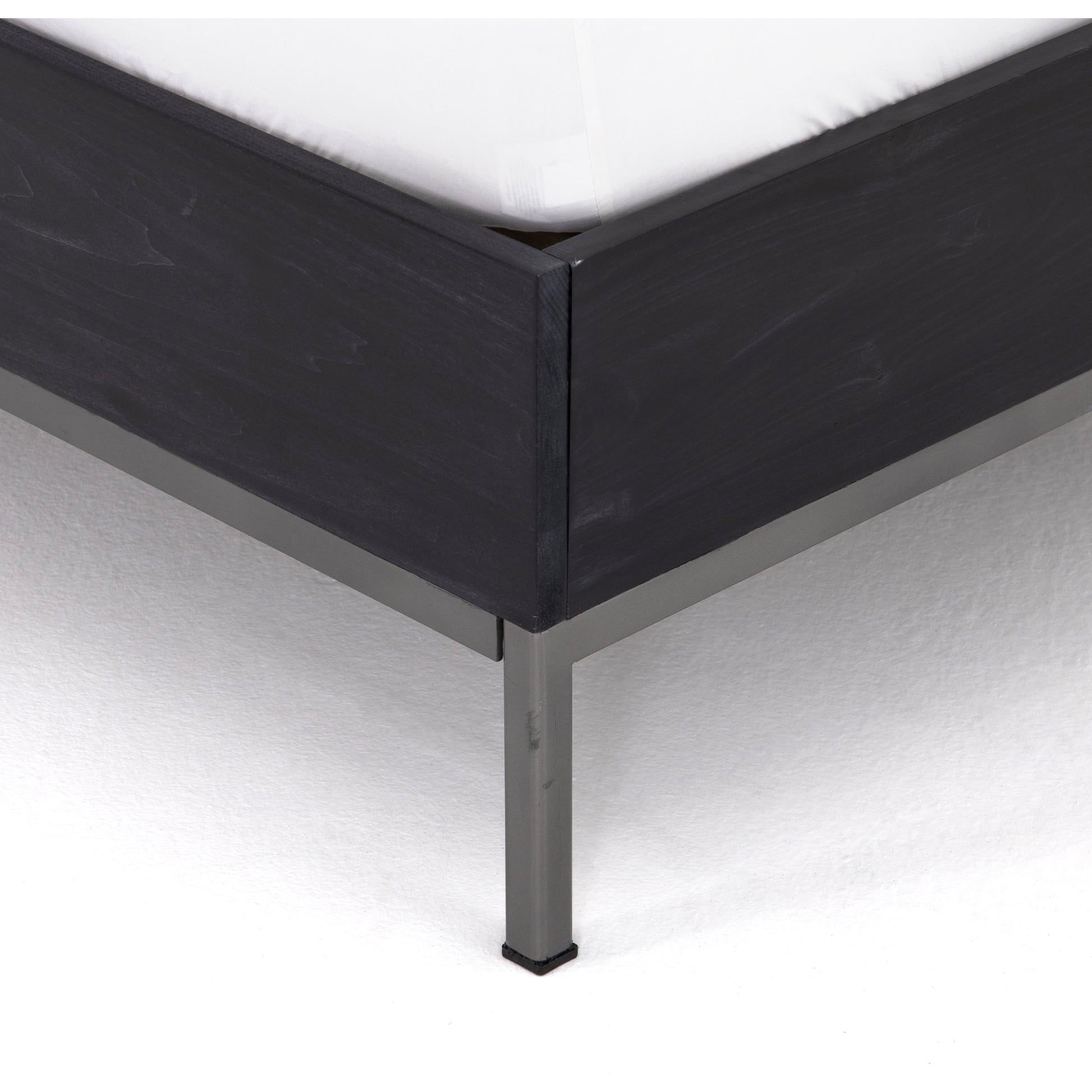 Trey Bed by Four Hands. Made from solid poplar in a rustic style.