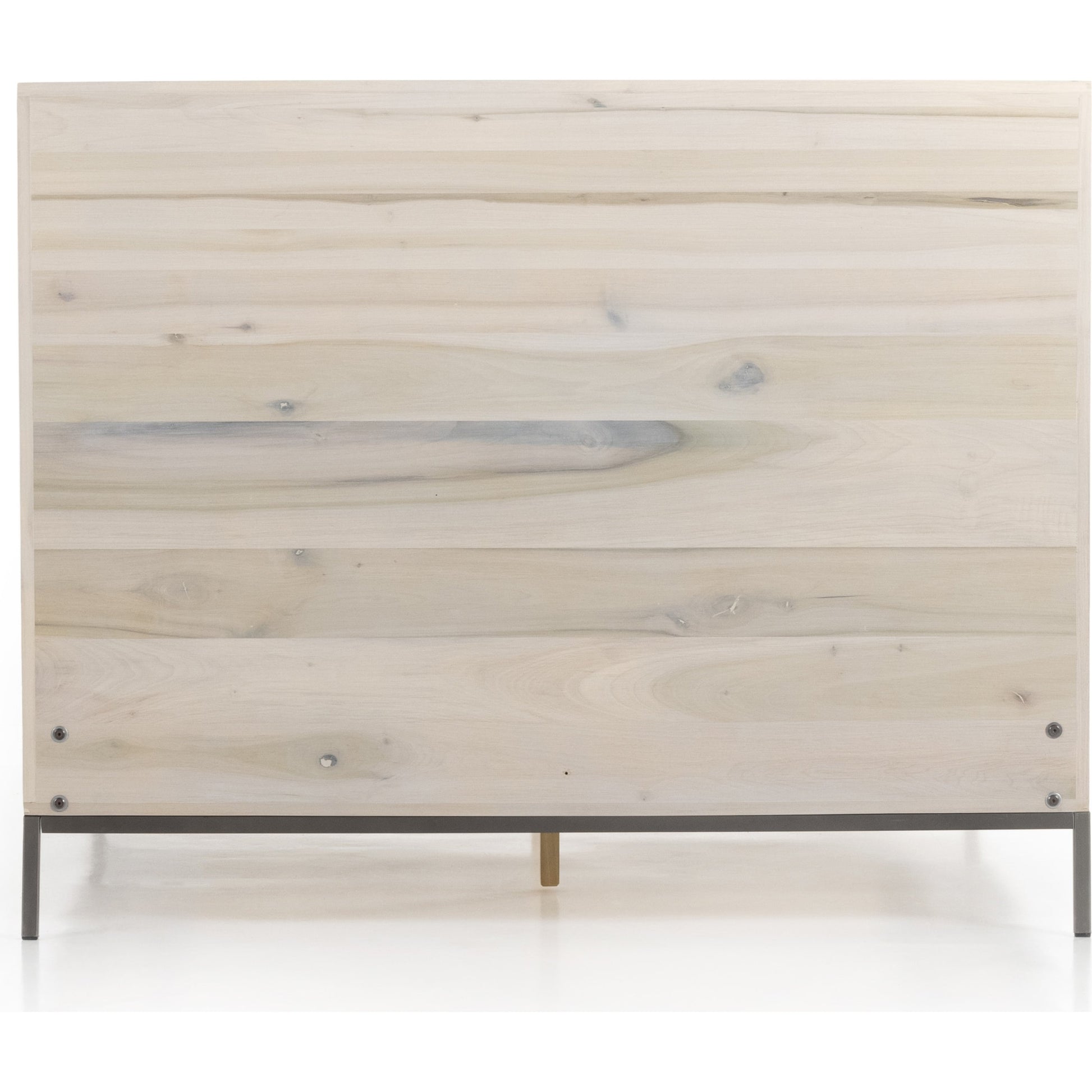 Trey Bed by Four Hands. Made from solid poplar in a rustic style.