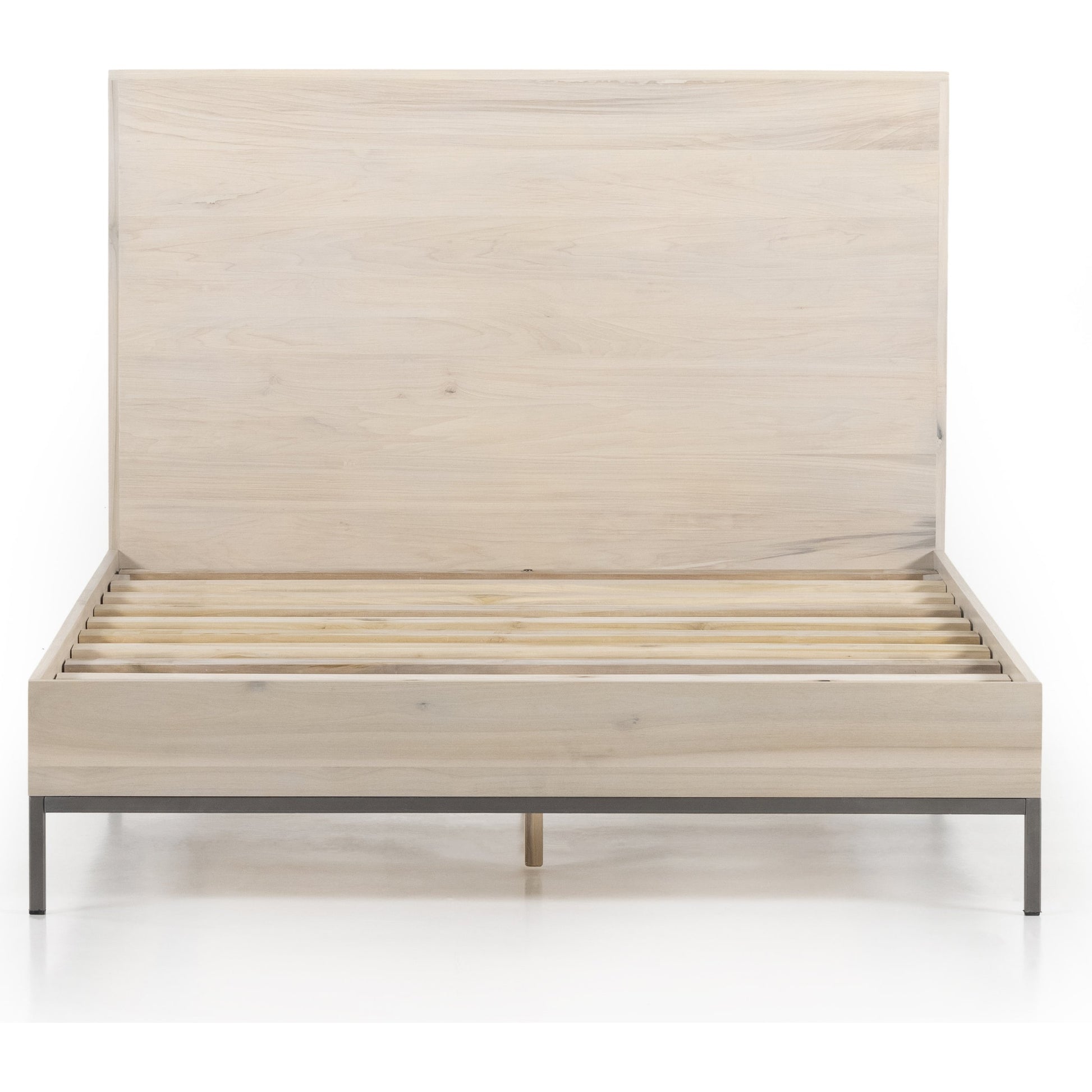 Trey Bed by Four Hands. Made from solid poplar in a rustic style.