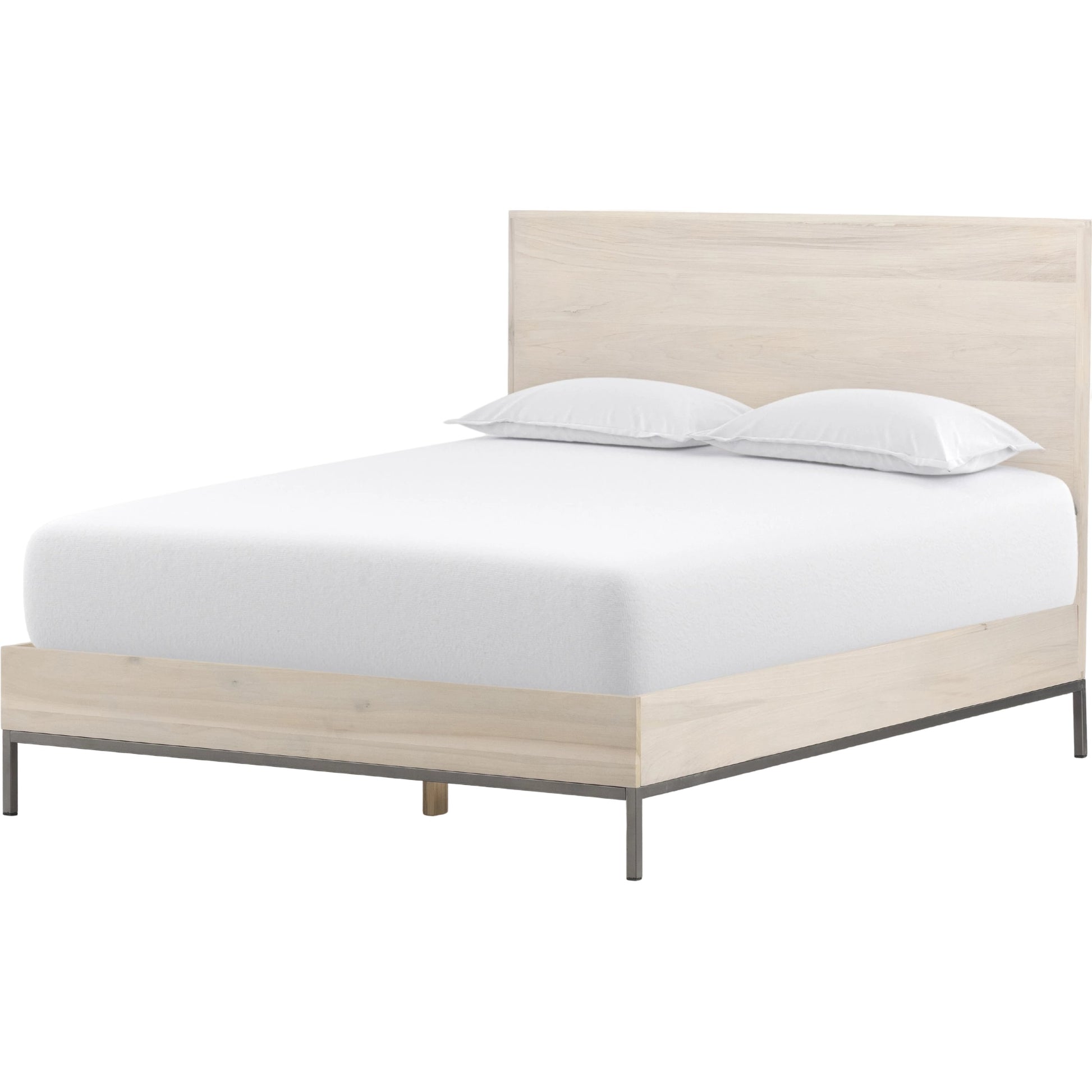 Trey Bed by Four Hands. Made from solid poplar in a rustic style.