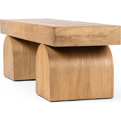 Keane Bench by Four Hands. Made from solid reclaimed elm, solid nettlewood in a eclectic & global style.