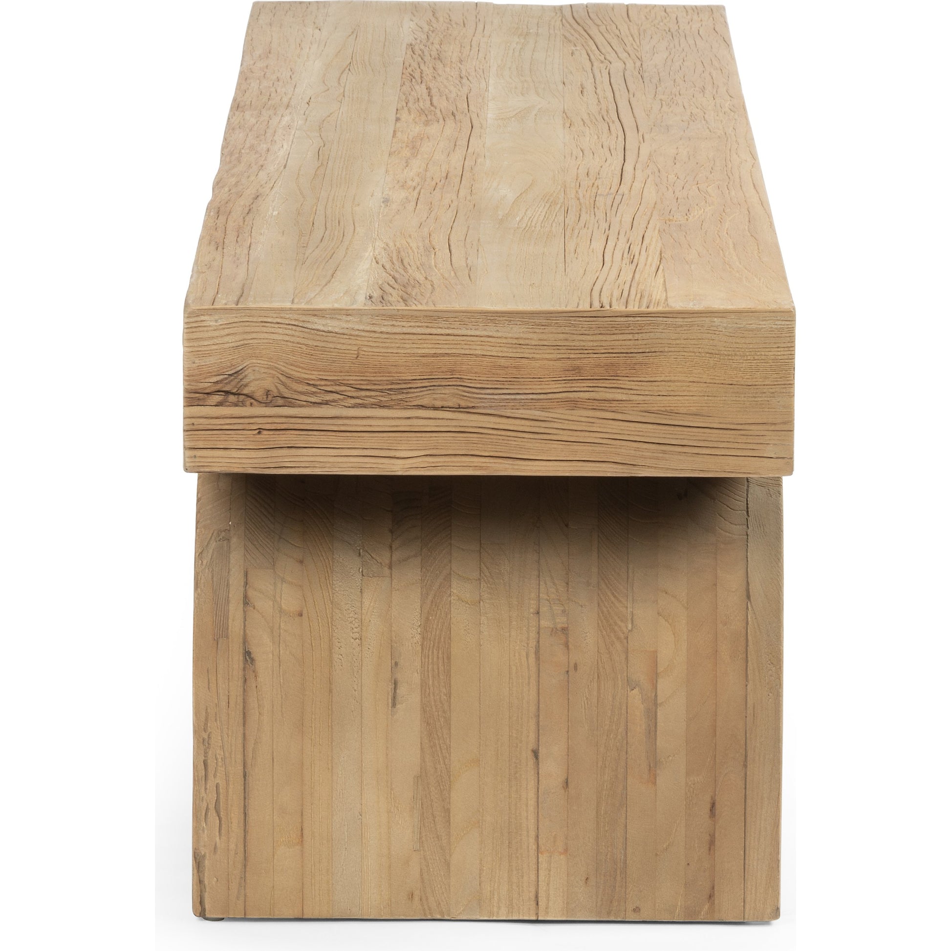 Keane Bench by Four Hands. Made from solid reclaimed elm, solid nettlewood in a eclectic & global style.