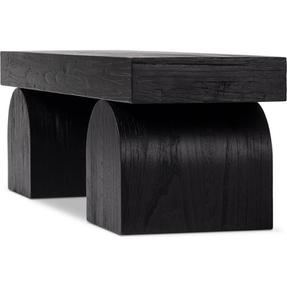 Keane Bench by Four Hands. Made from solid reclaimed elm, solid nettlewood in a eclectic & global style.