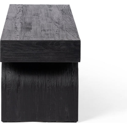 Keane Bench by Four Hands. Made from solid reclaimed elm, solid nettlewood in a eclectic & global style.