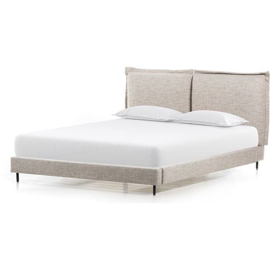 Inwood Bed by Four Hands in gunmetal. Made from unique in a modern style.