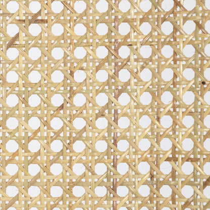 Britt Dining Chair by Four Hands in natural cane, savile flax, brushed ebony. Made from 92% polyester, 8% flax, linen, solid nettlewood, cane in a modern style.