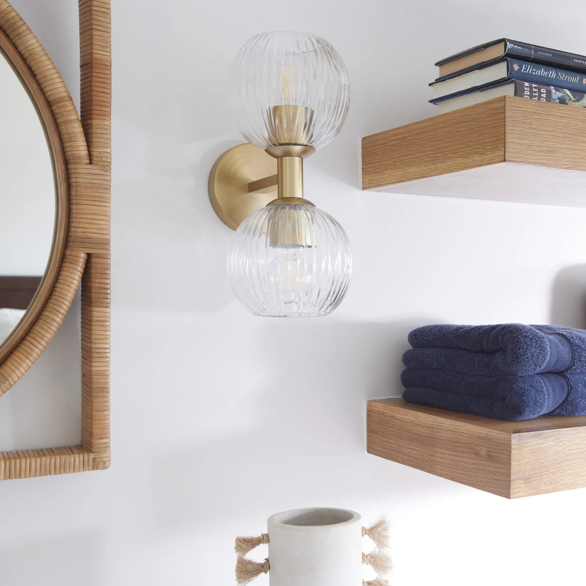 Helios Wall Mount by Cyan Design. Made from iron, glass in a transitional style.