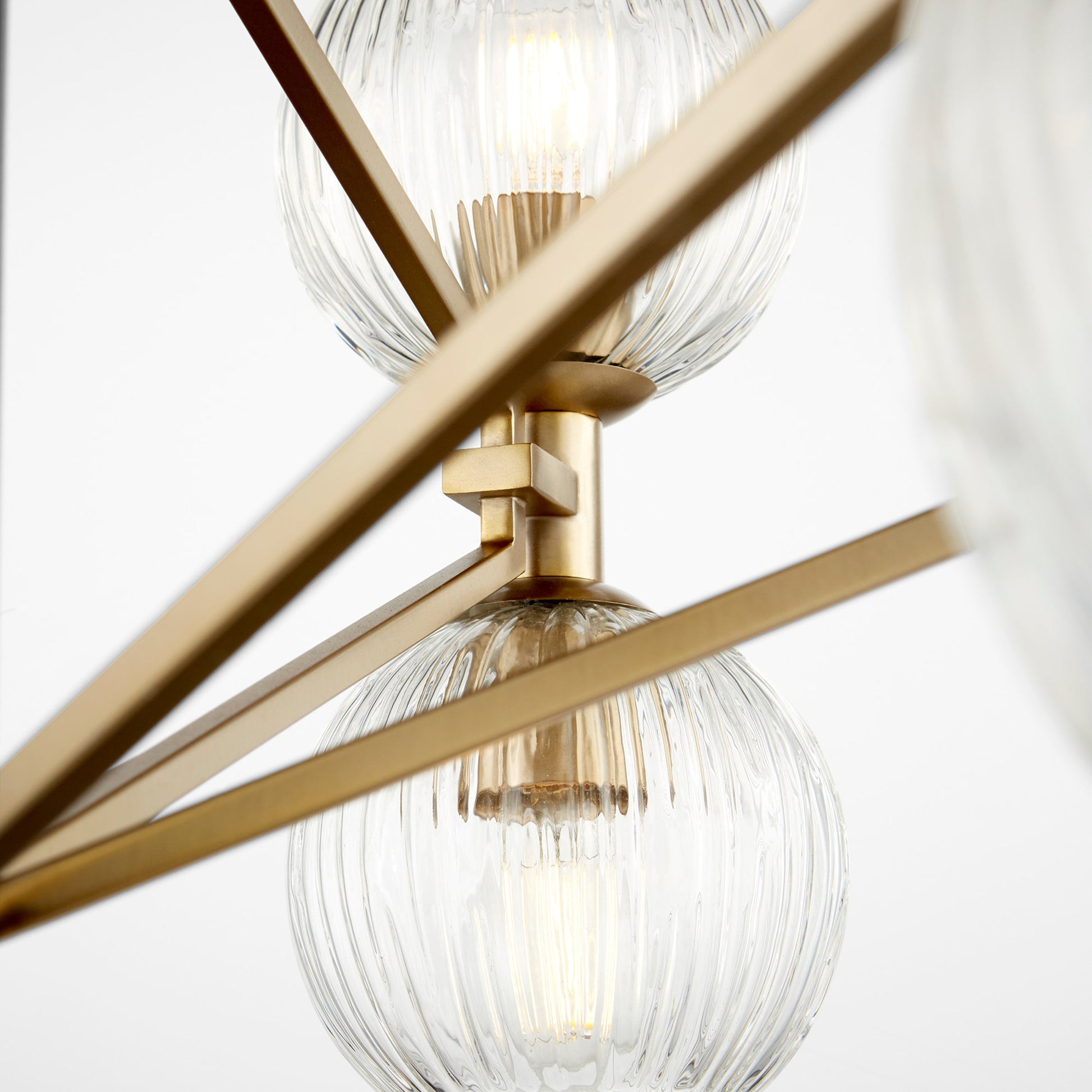 Helios Chandelier by Cyan Design. Made from iron, glass in a transitional style.