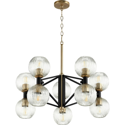 Helios Chandelier by Cyan Design. Made from iron, glass in a transitional style.