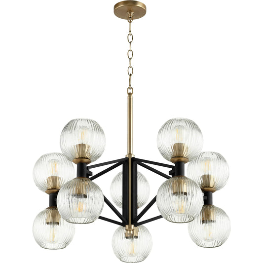 Helios Chandelier by Cyan Design. Made from iron, glass in a transitional style.