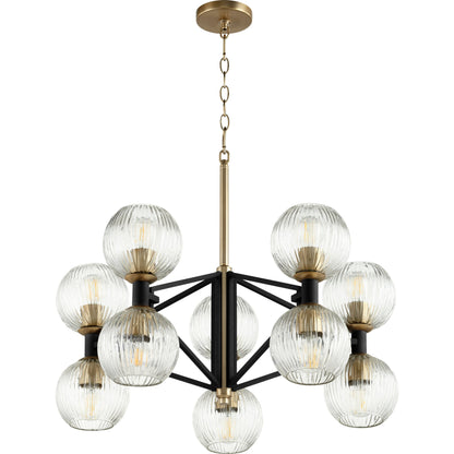 Helios Chandelier by Cyan Design. Made from iron, glass in a transitional style.