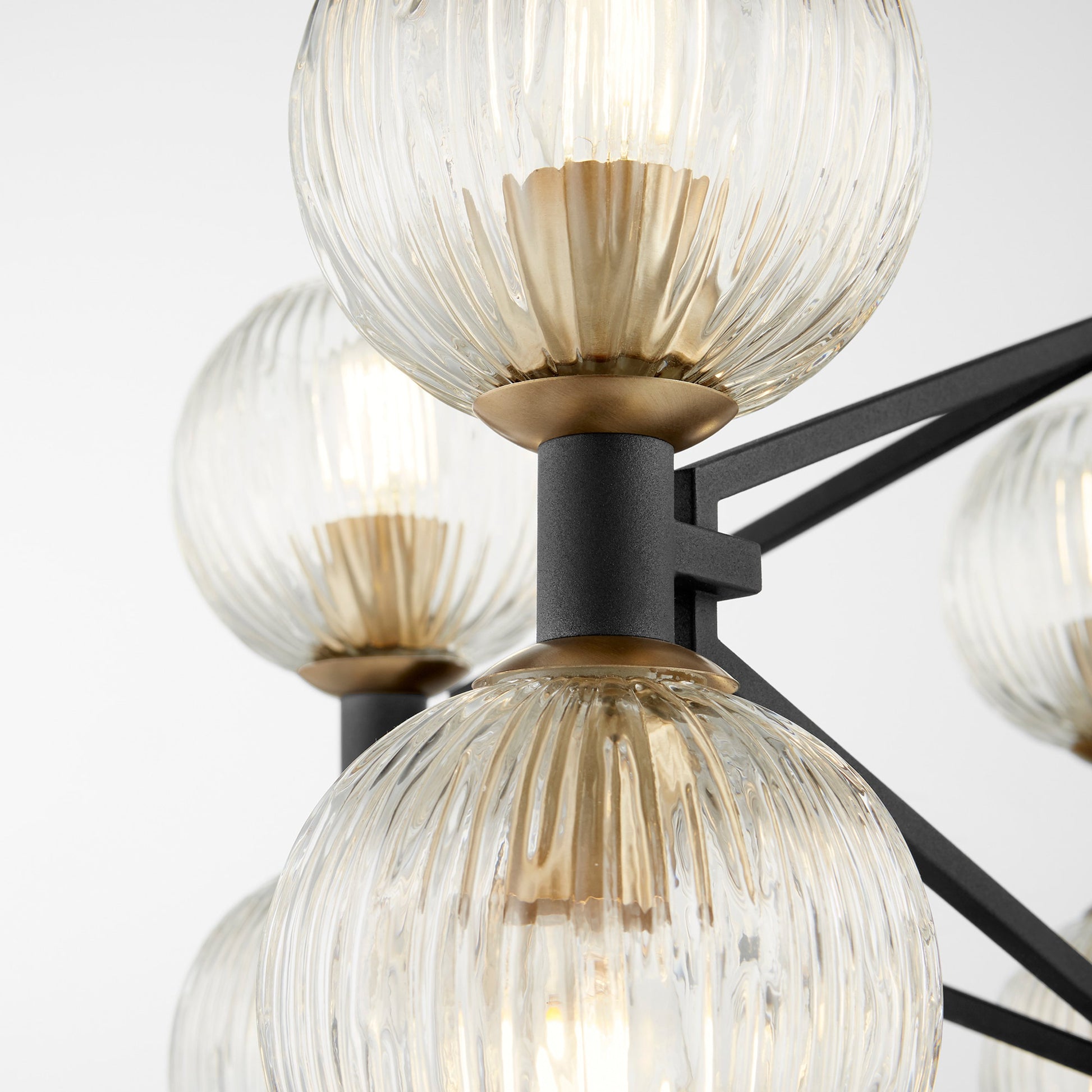 Helios Chandelier by Cyan Design. Made from iron, glass in a transitional style.