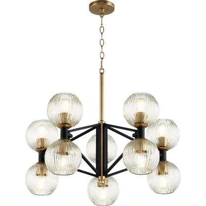 Helios Chandelier by Cyan Design. Made from iron, glass in a transitional style.