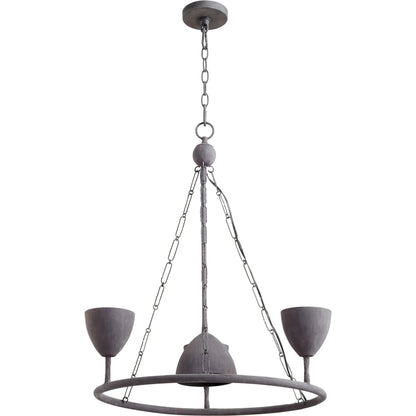 Mina Chandelier by Cyan Design in noir. Made from iron in a modern style.