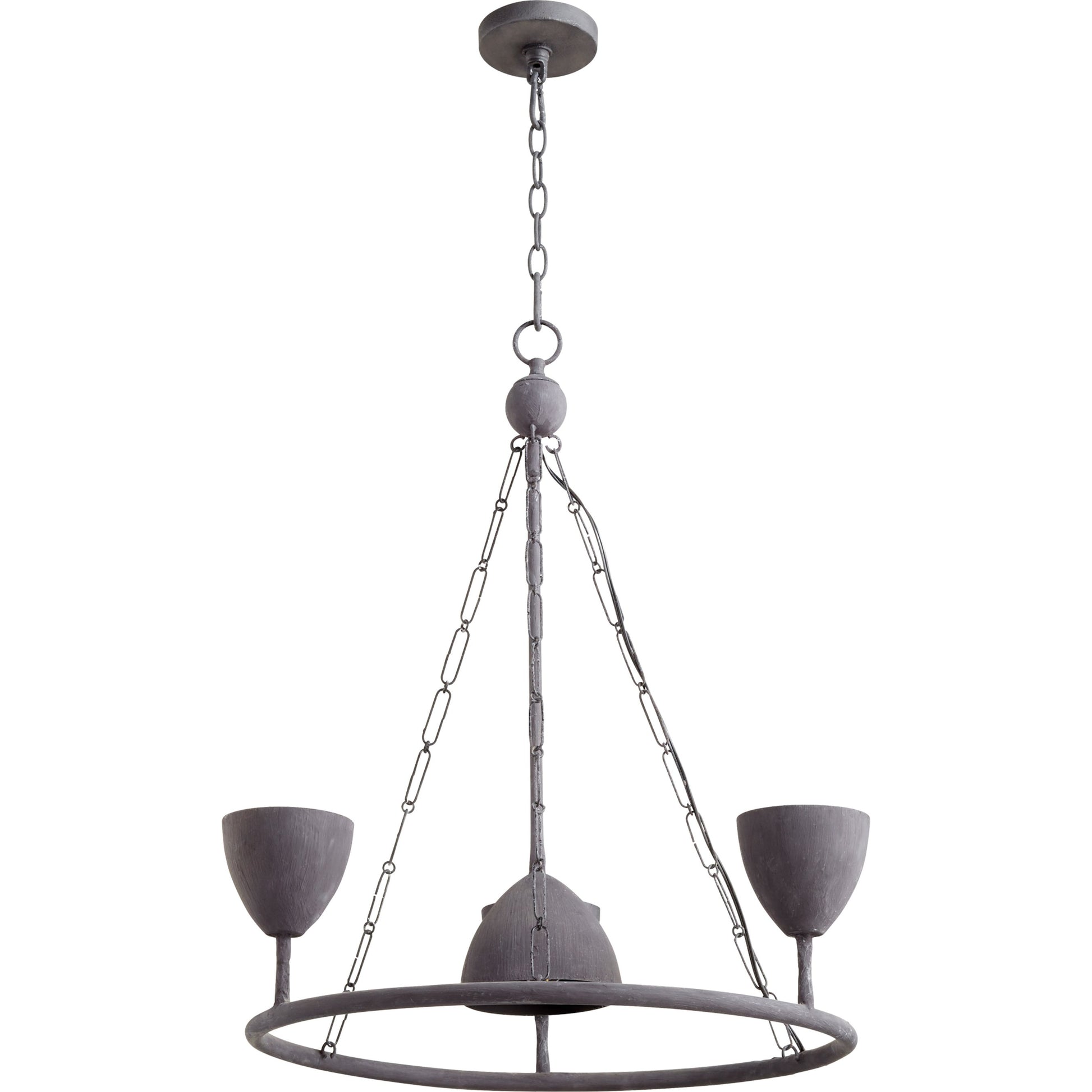 Mina Chandelier by Cyan Design in noir. Made from iron in a modern style.