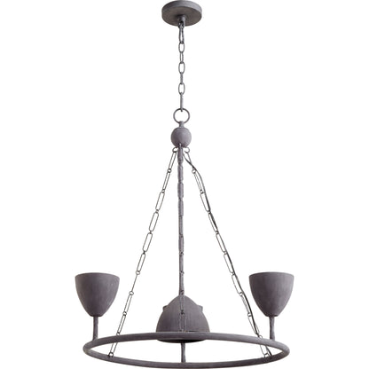 Mina Chandelier by Cyan Design in noir. Made from iron in a modern style.