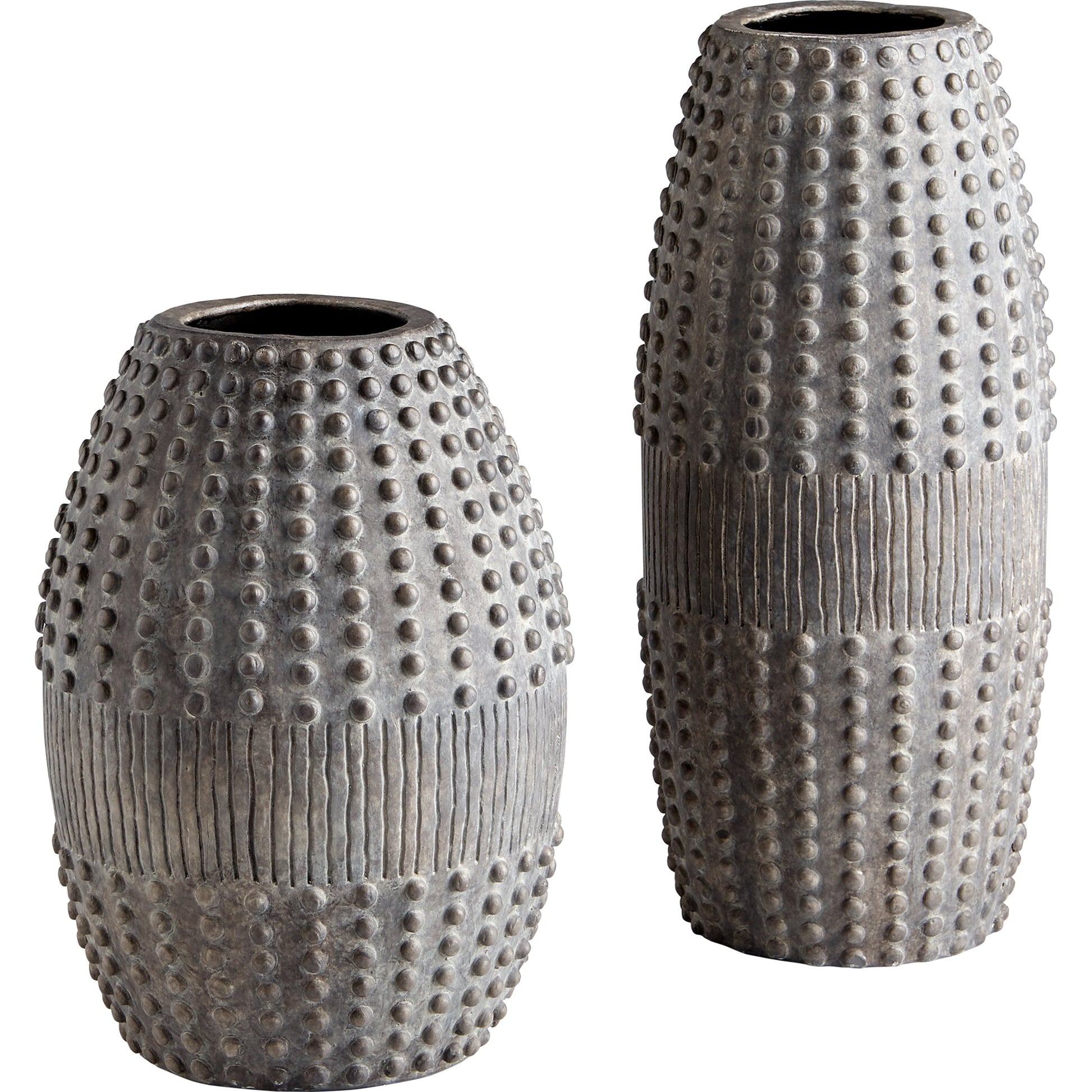 Scoria Planter by Cyan Design in gray. Made from ceramic in a eclectic & global style.