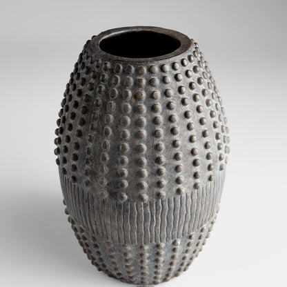 Scoria Planter by Cyan Design in gray. Made from ceramic in a eclectic & global style.