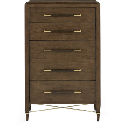 Verona Five-Drawer Chest by Currey and Company. Made from unique in a traditional style.