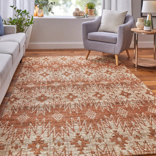Lilliana Transitional Geometric Rug - 0767F by Feizy. Made from jute in a unique style.