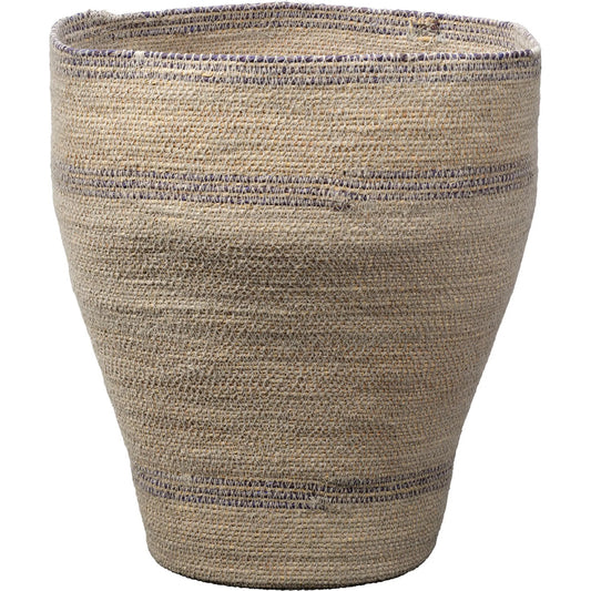 Trophy Basket by Jamie Young. Made from seagrass in a unique style.