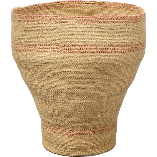 Trophy Basket by Jamie Young. Made from seagrass in a unique style.