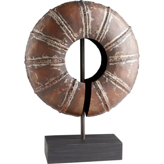 Animas Sculpture by Cyan Design in rustic bronze. Made from iron, wood in a eclectic & global style.