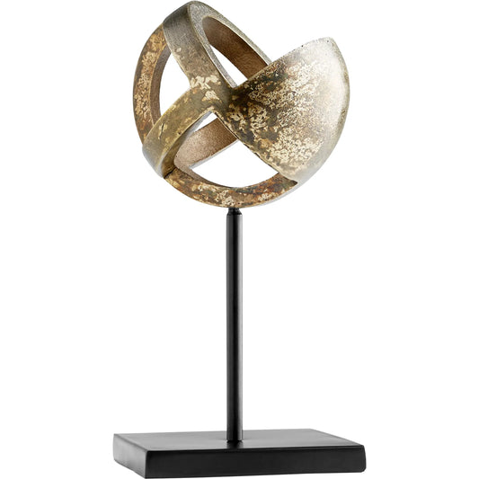 Grotto Sculpture by Cyan Design in antique brass. Made from aluminum in a eclectic & global style.