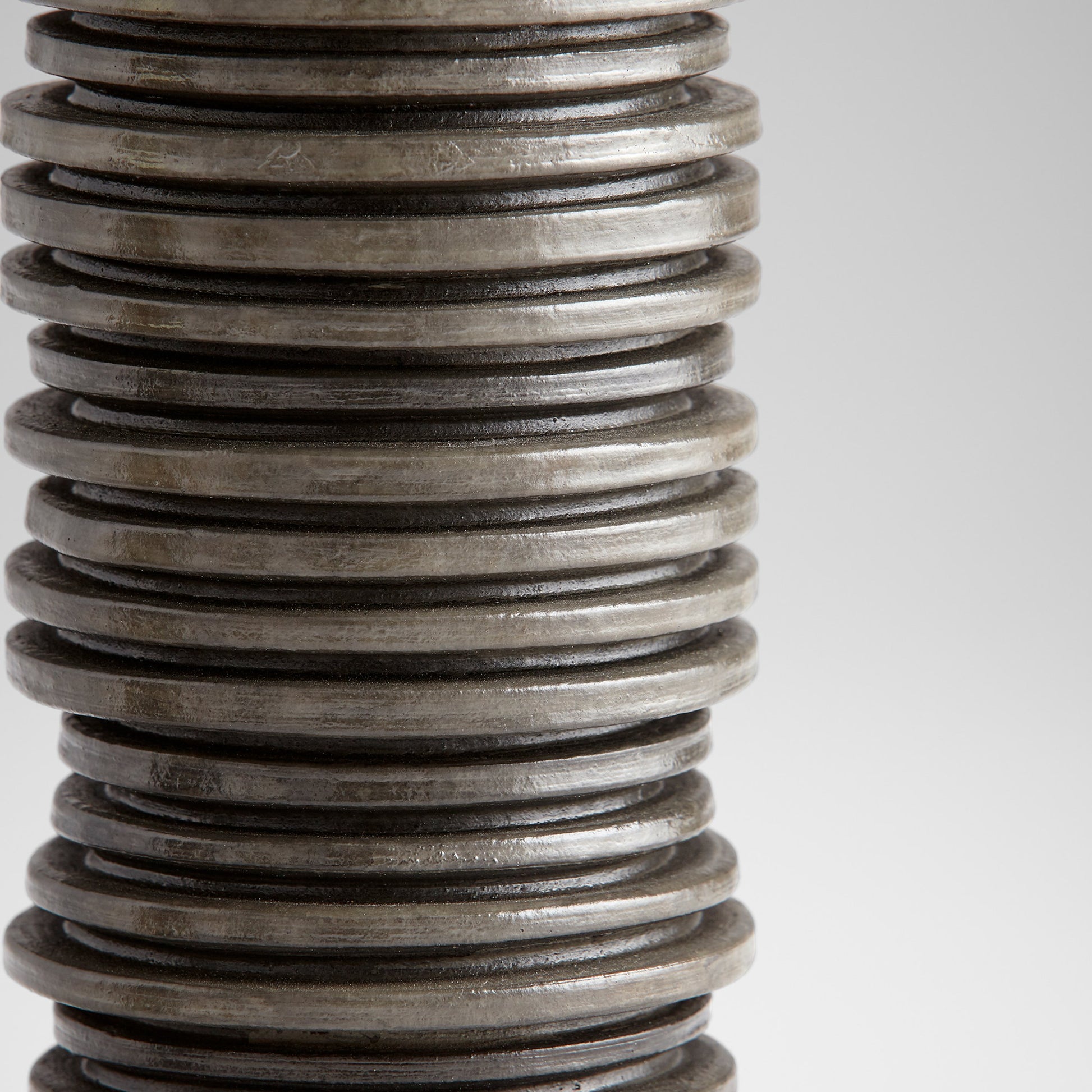 Provo Candleholder by Cyan Design in black. Made from ceramic in a eclectic & global style.