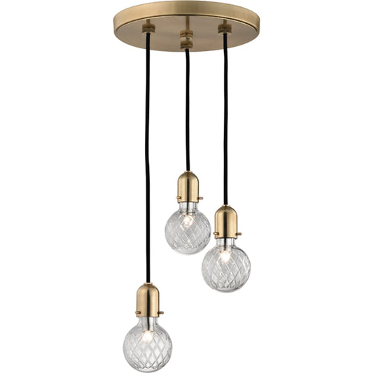 Marlow Semiflush by Hudson Valley. Made from steel in a modern style.