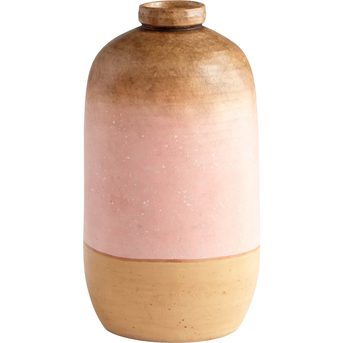 006 SI-1718992 | Primary Silo | Sandy Vase by Cyan Design in multi color. Made from ceramic in a eclectic & global style.