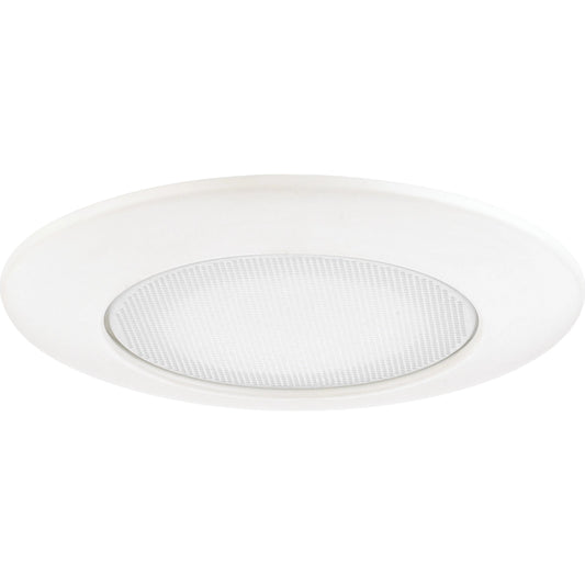 Recessed Trims 6" Flat Glass Shower Trim by Visual Comfort & Co. in white. Made from unique in a unique style.