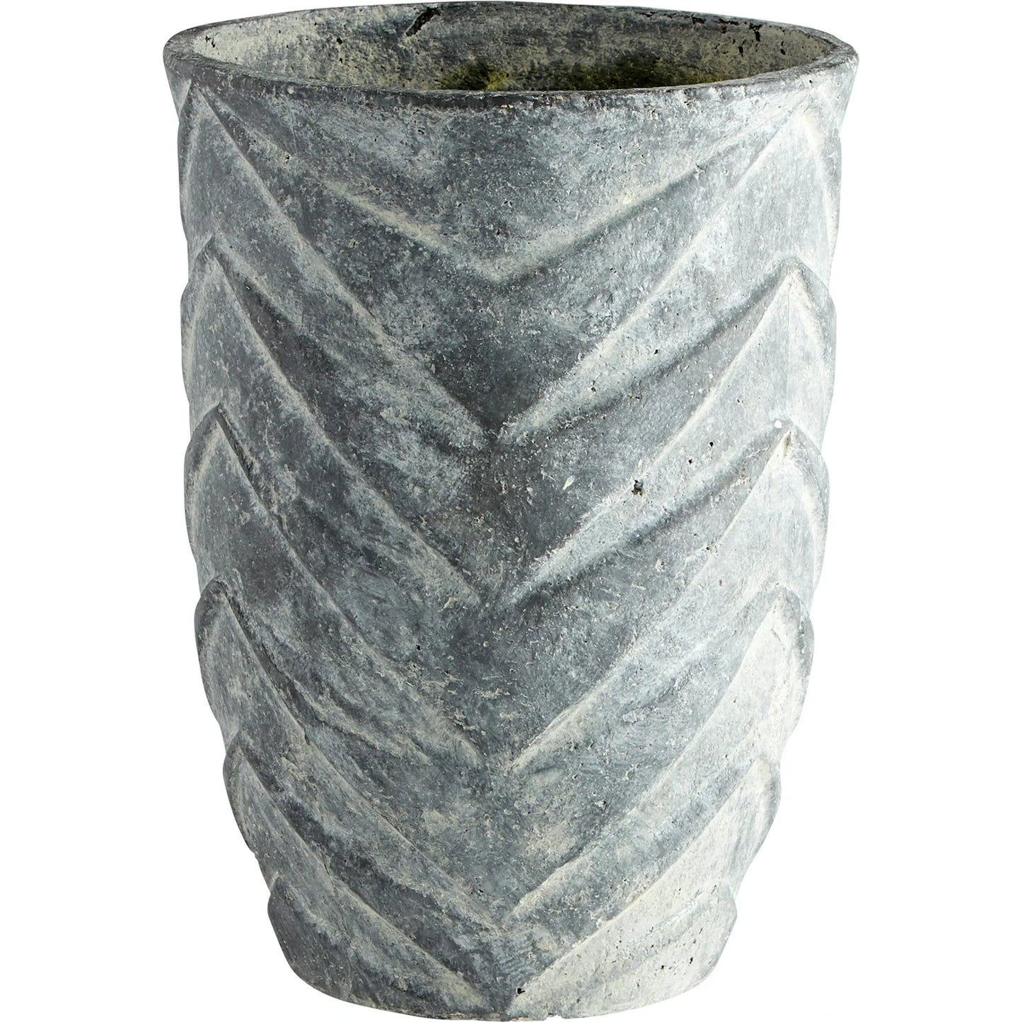 001 SI-1718867 | Primary Silo | Bullard Planter by Cyan Design in pewter gray. Made from clay, paper in a eclectic & global style.