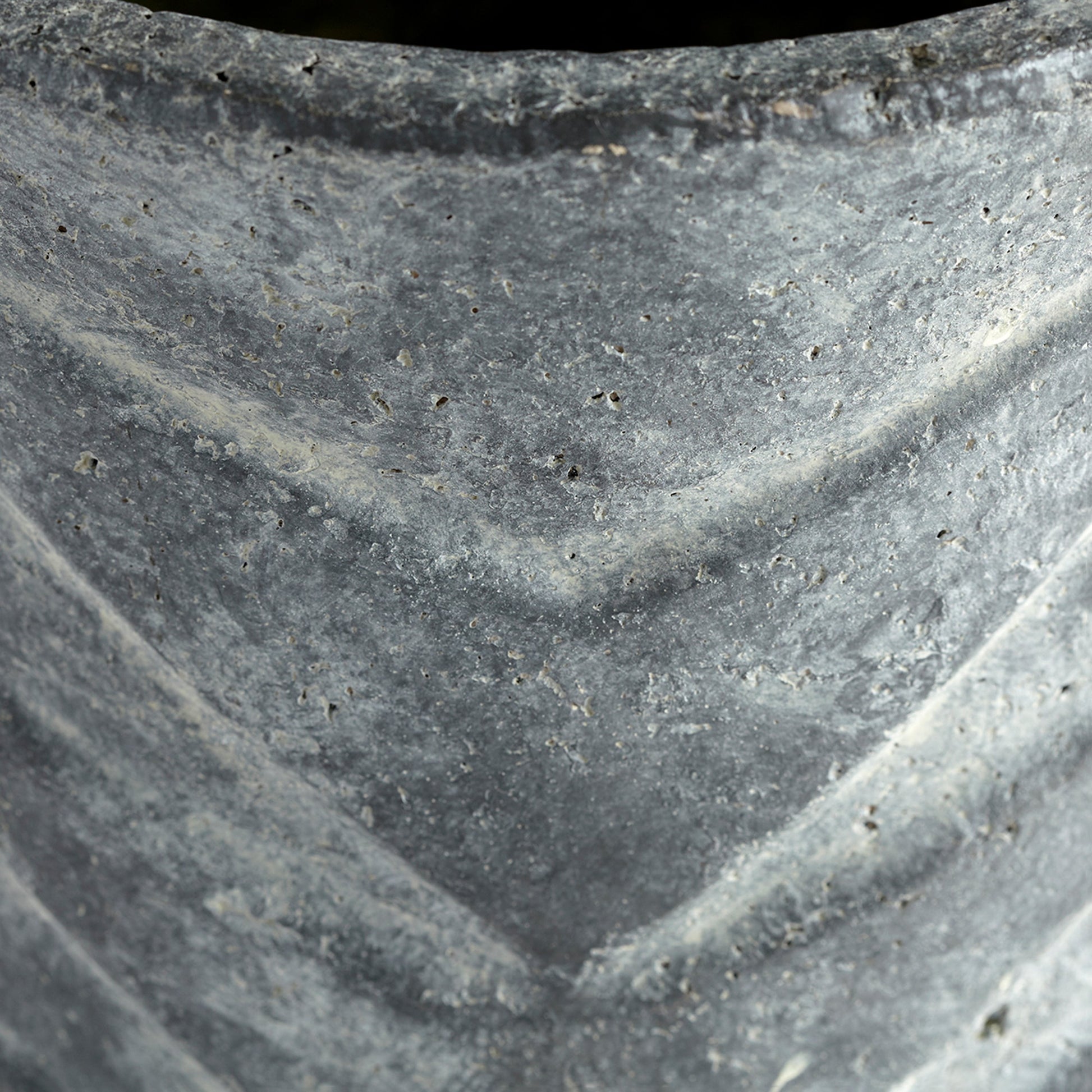 Bullard Planter by Cyan Design in pewter gray. Made from clay, paper in a eclectic & global style.