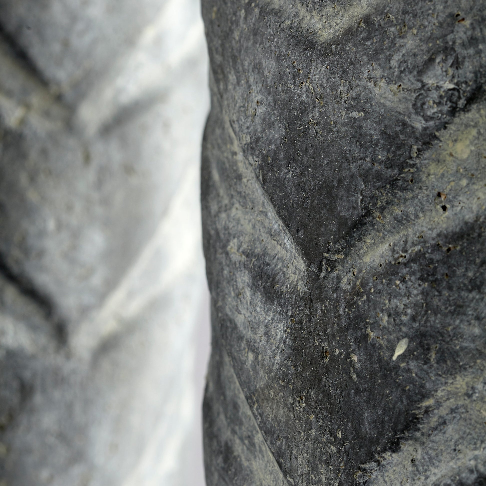 Bullard Planter by Cyan Design in pewter gray. Made from clay, paper in a eclectic & global style.