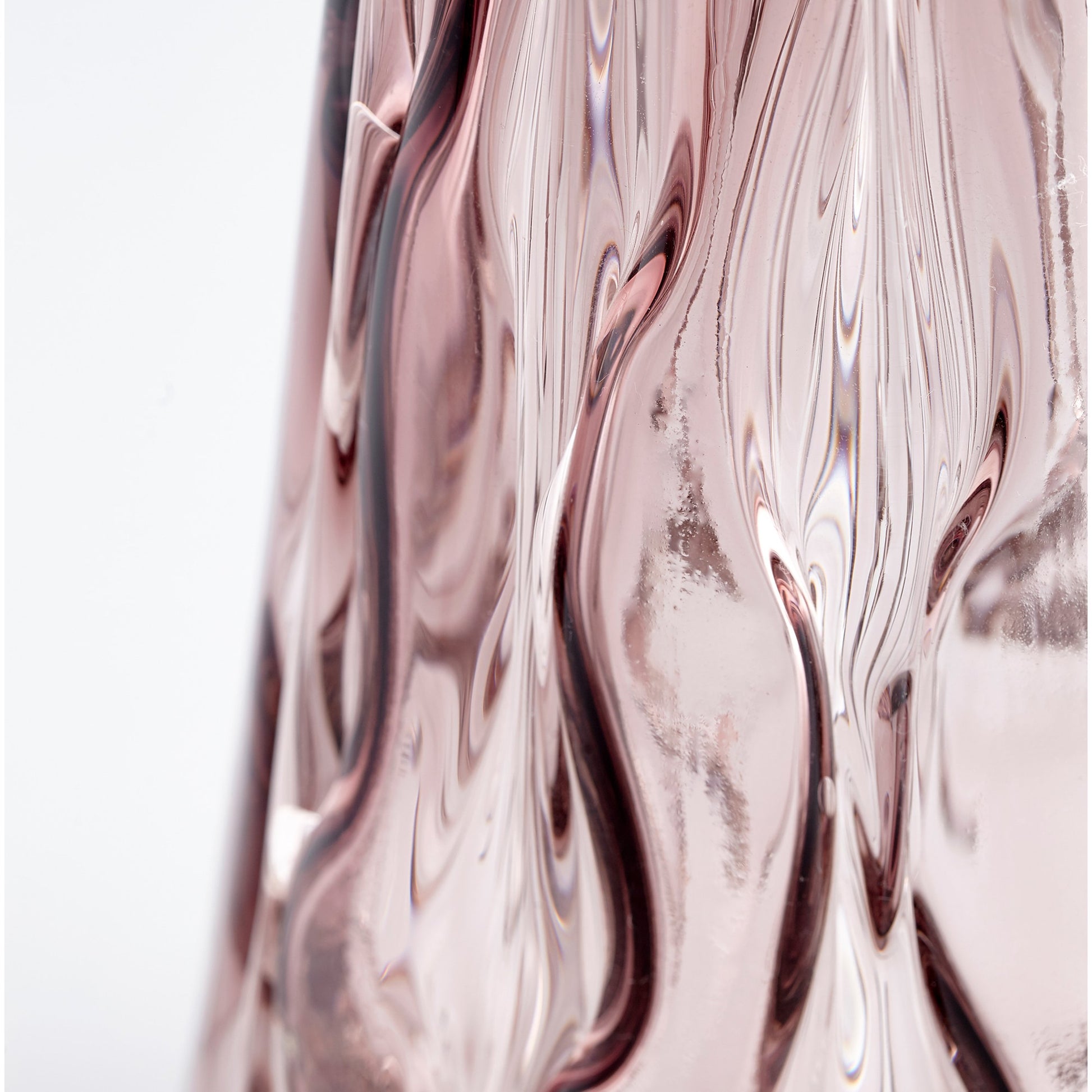 Geneva Vase by Cyan Design in blush. Made from glass in a cottage & farmhouse style.