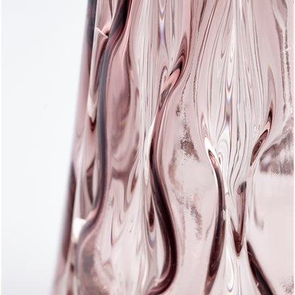 Geneva Vase by Cyan Design in blush. Made from glass in a cottage & farmhouse style.