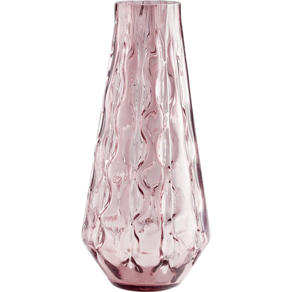 Geneva Vase by Cyan Design in blush. Made from glass in a cottage & farmhouse style.