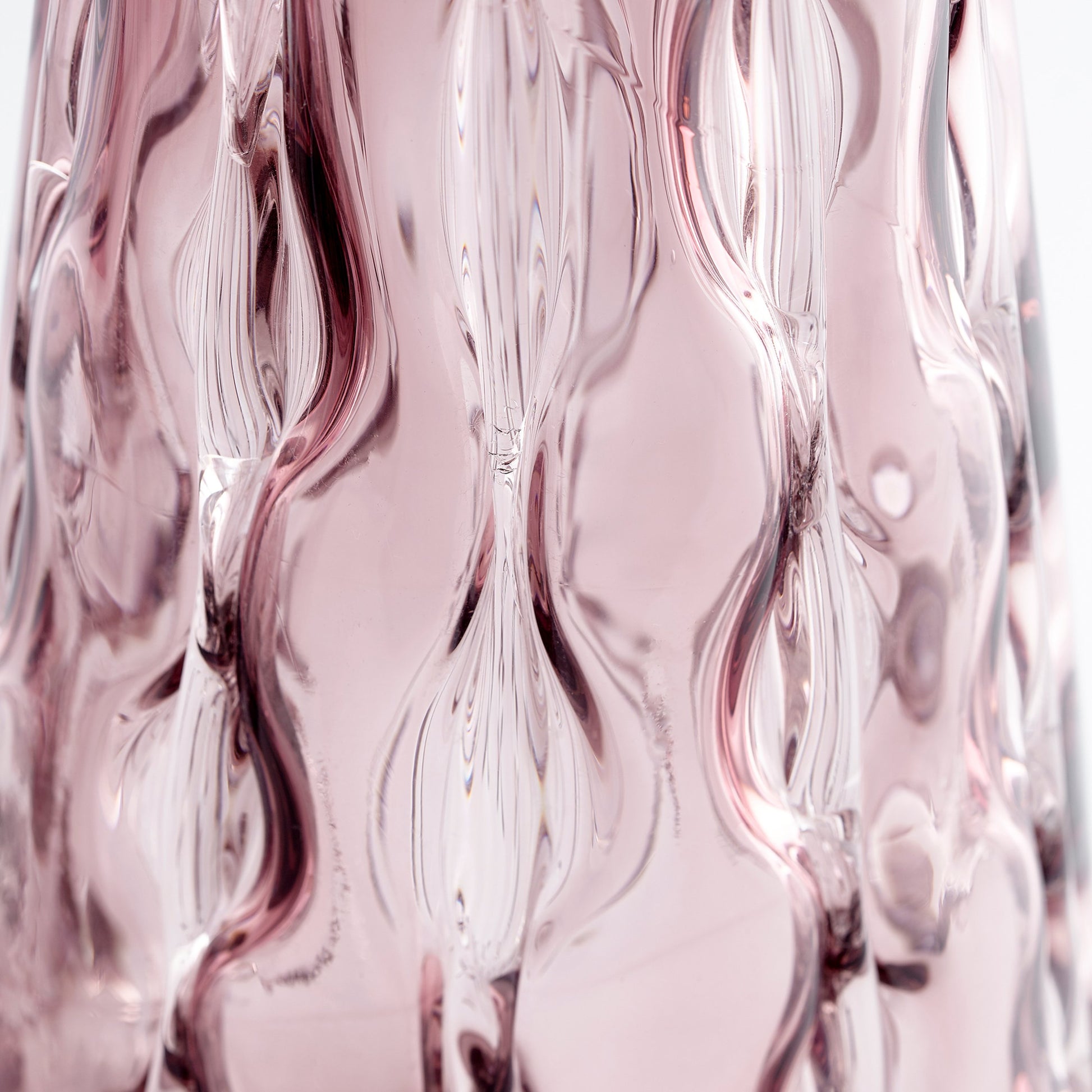 Geneva Vase by Cyan Design in blush. Made from glass in a cottage & farmhouse style.