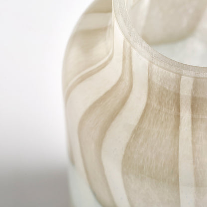 Lucerne Vase by Cyan Design in tan, aqua. Made from glass in a coastal style.