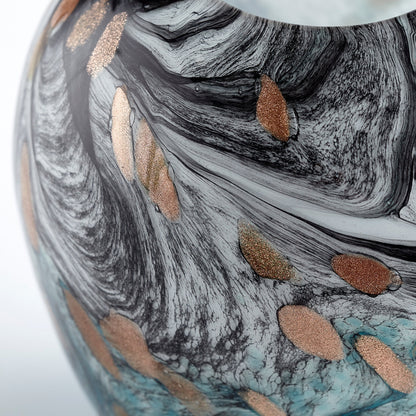 Prismatic Vase by Cyan Design in multi colored. Made from glass in a eclectic & global style.