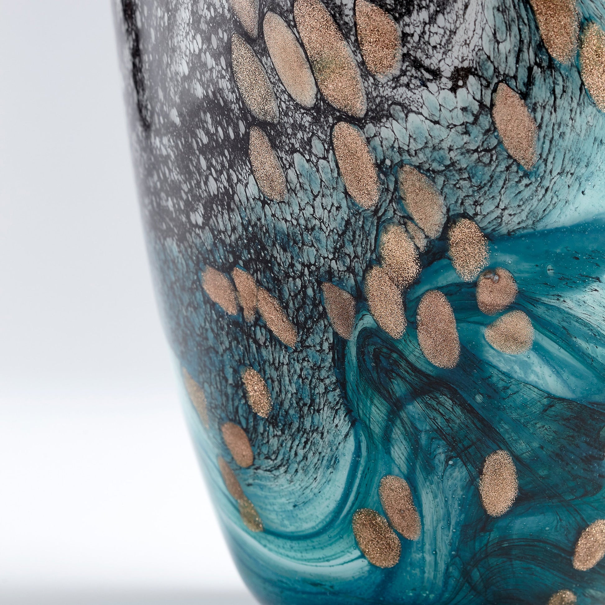 Prismatic Vase by Cyan Design in multi colored. Made from glass in a eclectic & global style.